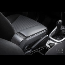 Κονσόλα Χειροφρένου Τεμπέλης Armster S Για Ford Focus 2015-2017 (+Usb+Aux Extension Cable) Μαύρο Χρώμα