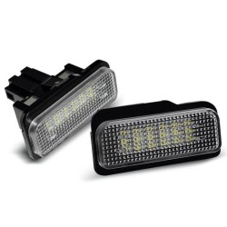 Led Φαναράκια Πινακίδας Για Mercedes-Benz E-Class W211, CLK W209, CLS W219, SLK R171, C-Class W203 Caravan Ζευγάρι 2 Τεμάχια