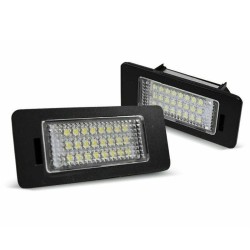 Led Φαναράκια Πινακίδας Για Audi A4 B8 / A5 B8 / Q5 8R / TT 8J / Skoda Yeti Fabia Octavia Combi / VW Passat B6 Combi Canbus Ζευγ