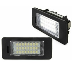 Led Φαναράκια Πινακίδας Για Audi A4 B8 / A5 B8 / Q5 8R / TT 8J / Skoda Yeti Fabia Octavia Combi / VW Passat B6 Combi Canbus Ζευγ