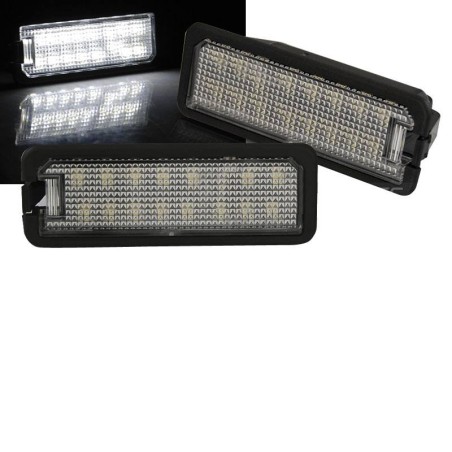 Led Φαναράκια Πινακίδας Για  Vw Golf VII / Passat B7 / B8 / Polo / Scirocco / Beetle / Eos / Seat Leon 5F / Exeo Plug&Play 2 Τεμ