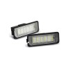 Led Φαναράκια Πινακίδας Για Vw Golf, Passat, Polo, Beetle, Eos, Phaeton, Lupo Ζευγάρι 2 Τεμάχια