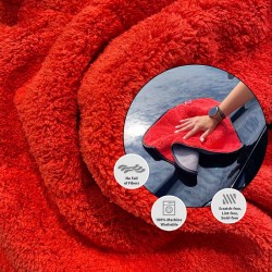 Πετσέτα Μicrofiber Feral 2 Όψεων Detailing Pro 40 x 45 cm 1 Τεμάχιο