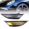 Πλαϊνά Φλας Φτερού Για Porsche  911 Carrera 991 11-16 / Boxster 718 16+ / Cayman 981 12-16 / Cayman 718 16+ Led Dynamic Άσπρα 2 