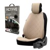 Πλατοκάθισμα Αυτοκινήτου Otom Active Pro Ύφασμα Lacoste Ανάγλυφο Καπιτονέ Μπεζ ACTP-103 1 Τεμάχιο