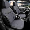 Καλύμματα Αυτοκινήτου Otom Reflective Design Universal Jacquard / Rachel / Δερματίνη Σετ Εμπρός / Πίσω 11 Τεμαχίων Μαύρο - Σκούρ