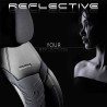 Καλύμματα Αυτοκινήτου Otom Reflective Design Universal Jacquard / Rachel / Δερματίνη Σετ Εμπρός / Πίσω 11 Τεμαχίων Μαύρο - Σκούρ