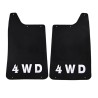 Λασπωτήρες 4X4 "4WD" Universal  26x44cm 20302 2 Τεμάχια