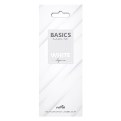 Αρωματικό Αυτοκινήτου Κρεμαστό Feral Basics Collection White Elegance