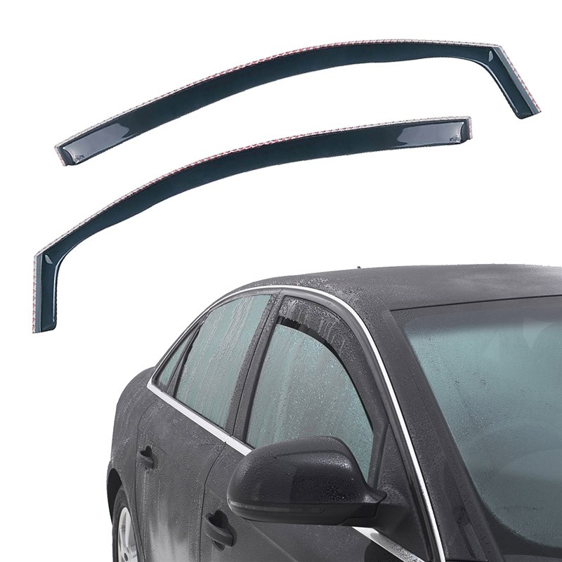 Ανεμοθραύστες Gelly Plast Για Mitsubishi L-200 (1996-2005) - Φιμέ Χρώμα Ζευγάρι 2 Τεμάχια Εμπρός (Μιάμιση Καμπίνα) 10193