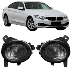 Προβολείς Ομίχλης Για BMW 1 F20, F21, 2 F45, F46, 3 F30, F31, F34 (GT), 4  F32, F33, F35, F36 Smoke / Φιμέ 2 Τεμάχια