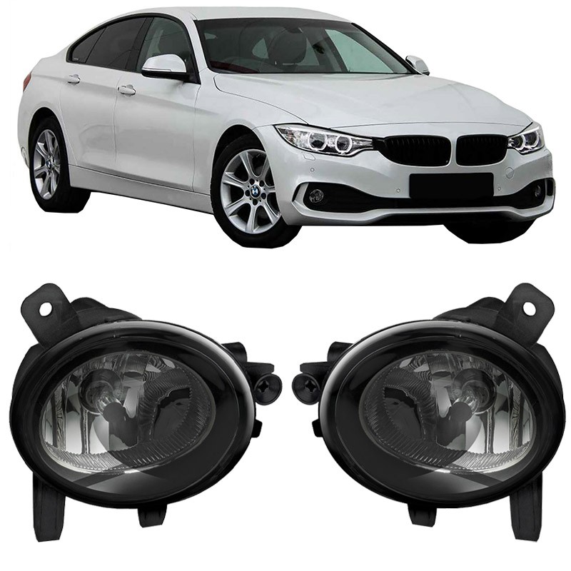 Προβολείς Ομίχλης Για BMW 1 F20, F21, 2 F45, F46, 3 F30, F31, F34 (GT), 4  F32, F33, F35, F36 Smoke / Φιμέ 2 Τεμάχια