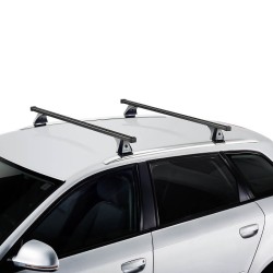 Μπάρες Οροφής Σιδερένιες CRUZ 921-355 Oplus SX-110cm Μαύρες 2 Τεμάχια