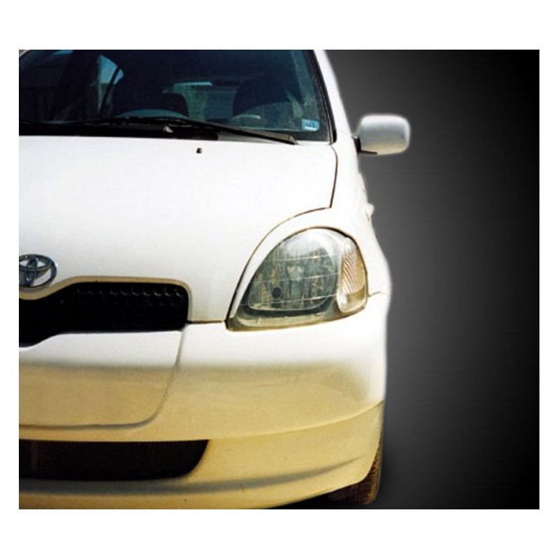 Φρυδάκια φαναριών για  Toyota Yaris (1999-2005)  - μαύρα