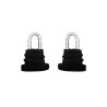 Strobo Flash Kit Medium 12volt Proffesional Dectane PPC02 2 Τεμάχια