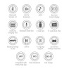 Hands Free / FM Transmitter / USB Φορτιστής / AUX / Bluetooth 1600