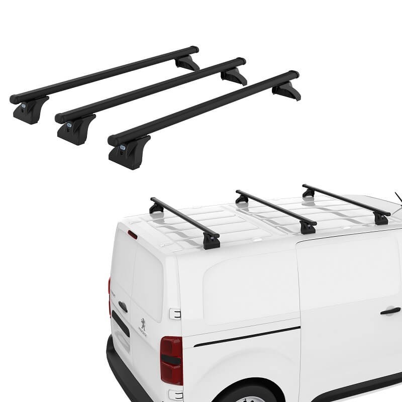 Μπάρες Οροφής Σιδερένιες CRUZ 923-062 Cargo Xpro 2022 SF-115cm Μαύρες 3 Τεμάχια