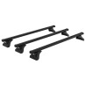 Μπάρες Οροφής Σιδερένιες CRUZ 923-062 Cargo Xpro 2022 SF-115cm Μαύρες 3 Τεμάχια