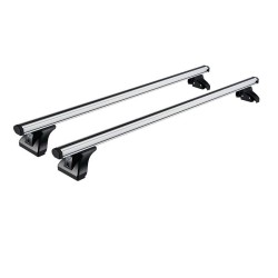 Μπάρες Οροφής Αλουμινίου CRUZ 924-091 Alu Cargo AF-138cm Ασημί 2 Τεμάχια