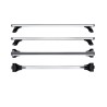Μπάρες Οροφής Αλουμινίου CRUZ 924-096 Alu Cargo AF3-138cm Ασημί 3 Τεμάχια
