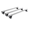 Μπάρες Οροφής Αλουμινίου CRUZ 924-096 Alu Cargo AF3-138cm Ασημί 3 Τεμάχια