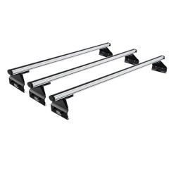 Μπάρες Οροφής Αλουμινίου CRUZ 924-096 Alu Cargo AF3-138cm Ασημί 3 Τεμάχια