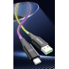 Καλώδιο φόρτισης & data με φωτισμό - Fast Charge - Type-C - CL-127T - 66W - AWEI - 887868
