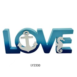 Σετ διακοσμητικά Souvenir - LOVE - 2 τεμάχια - LY2330 - 921447