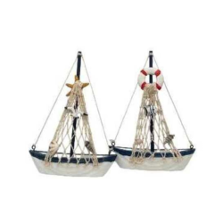 Σετ διακοσμητικά Souvenir - Καραβάκι - 4 τεμάχια - LL007 - 921027