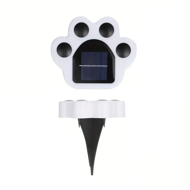 Ηλιακό φωτιστικό κήπου LED - Πατούσα - 4pcs - 942010