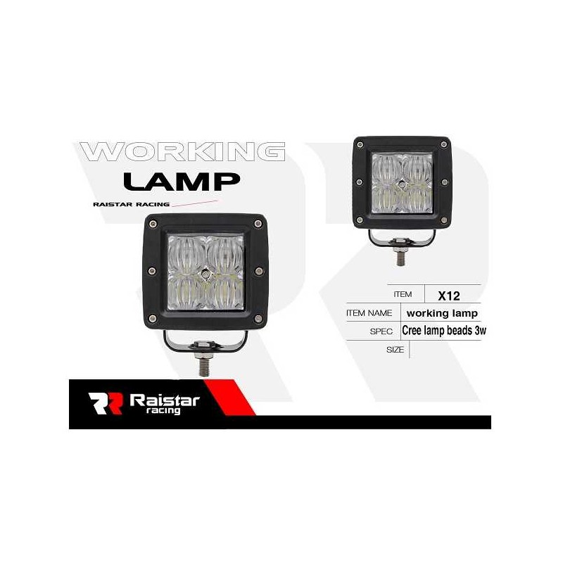 Προβολέας οχημάτων LED - R-D12601C-X12 - 110039