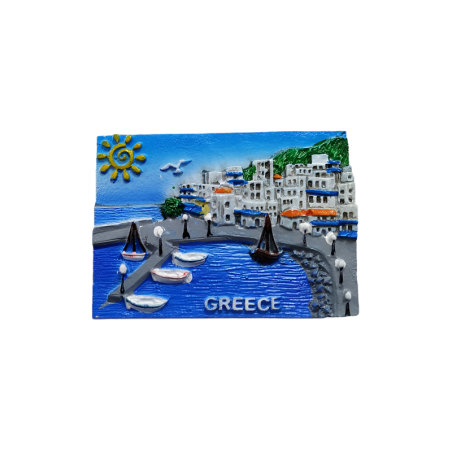 Tουριστικό μαγνητάκι Souvenir – Σετ 12pcs - Resin Magnet - Greece - 678274