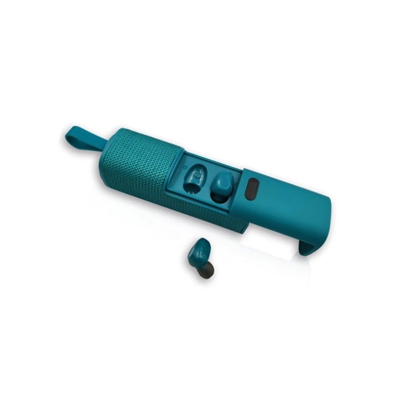 Ασύρματο ηχείο Bluetooth με σετ ακουστικών - TG807 - 883815 - Green