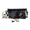 Φανάρια εμπρός για Vw Passat B5 (1997-2000) - μαύρα , χωρίς λάμπες (Η4) - σετ 2τμχ.