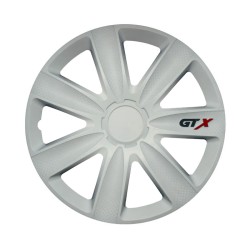 Τάσια Τροχών Αυτοκινήτου 15" GTX 112799 Carbon Λευκό CBX 4 Τεμάχια