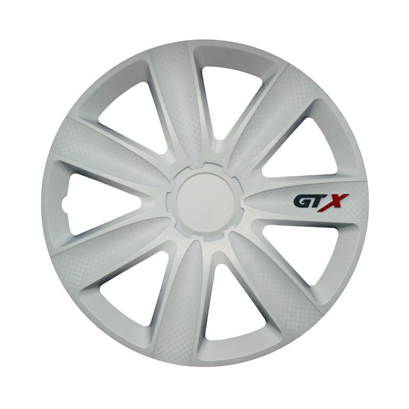 Τάσια Τροχών Αυτοκινήτου 15" GTX 112799 Carbon Λευκό CBX 4 Τεμάχια
