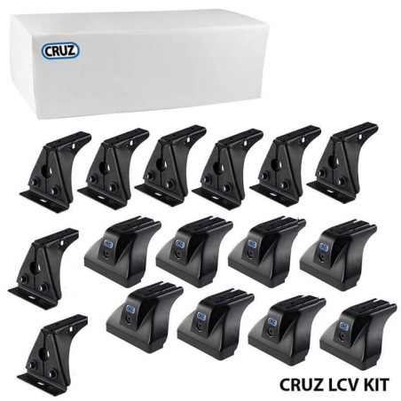 Πόδια / Άκρα Για Μπάρες & Σχάρες Οροφής CRUZ LCV 934-508 Για Opel Vivaro 14-19 H1 / Renault Trafic 14+ H1 / Fiat Talento 16+ H1 