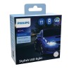 Λάμπες Led H7 Philips Ultinon Pro3021 12V 24V 20W 6000K 1800lm 11972U3021X2 2 Τεμάχια