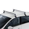 Μπάρες Οροφής Σιδερένιες CRUZ 921-000 Optima 0T-105cm Μαύρες 2 Τεμάχια