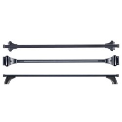 Μπάρες Οροφής Σιδερένιες CRUZ 921-305 Oplus ST-110cm Μαύρες 2 Τεμάχια