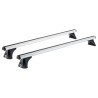 Μπάρες Οροφής Αλουμινίου CRUZ 924-705 Oplus AT-108cm Ασημί 2 Τεμάχια