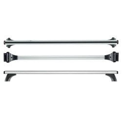 Μπάρες Οροφής Αλουμινίου CRUZ 924-705 Oplus AT-108cm Ασημί 2 Τεμάχια