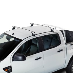 Μπάρες Οροφής Αλουμινίου CRUZ 924-705 Oplus AT-108cm Ασημί 2 Τεμάχια