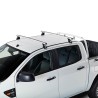 Μπάρες Οροφής Αλουμινίου CRUZ 924-705 Oplus AT-108cm Ασημί 2 Τεμάχια
