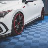 Πλαινά Μαρσπιέ Για VW Golf VIII (8) 20+ Πρόσθετο Για GTI & R Μασπιέ Γυαλιστερό Μαύρο Από Abs Πλαστικό Maxton Design 2 Τεμάχια