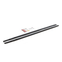 Πλαινά Μαρσπιέ Για VW Golf VIII (8) 20+ Πρόσθετο Για GTI & R Μασπιέ Γυαλιστερό Μαύρο Από Abs Πλαστικό Maxton Design 2 Τεμάχια
