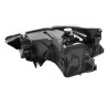 Μπροστινά Φανάρια Set Για Audi A1 8X 10-14 True DRL Tube Μαύρα H7 Με Μοτέρ Depo
