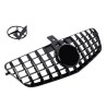 Μάσκα Για Mercedes-Benz E-Class W212 09-13 GT Amg Panamericana Look Γυαλιστερή Μαύρη 1 Τεμάχιο