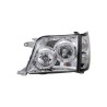 Φανάρια εμπρός angel eyes για Toyota Land Cruiser FJ90 (1996-2003) - chrome , με λάμπες (Η1) - σετ 2τμχ.