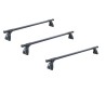 Μπάρες Οροφής Σιδερένιες CRUZ Cargo Spro-120cm 922-426 Σετ Με Πόδια Για Suzuki Grand Vitara 5D 05-15 3 Τεμάχια